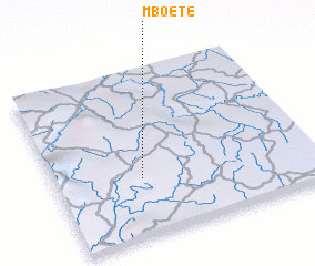 3d view of Mboete