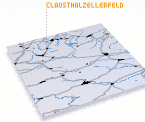 3d view of Clausthal-Zellerfeld