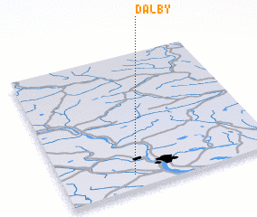 3d view of Dalby