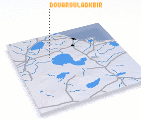 3d view of Douar Oulad Kbir