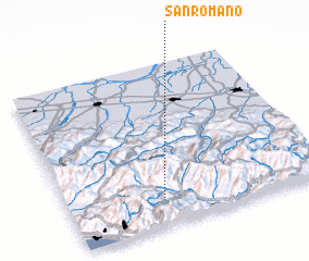 3d view of San Romano