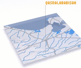 3d view of Qaşr al ‘Abābisah