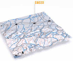 3d view of Sassi