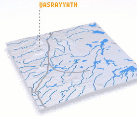 3d view of Qaşr ‘Ayyāth