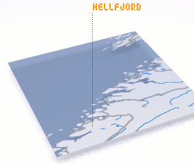 3d view of Hellfjord