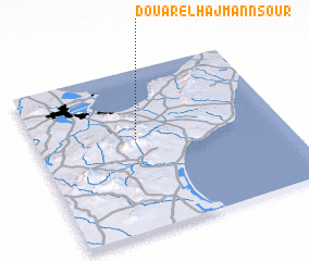 3d view of Douar el Haj Mannsour