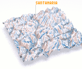 3d view of Santa Maria