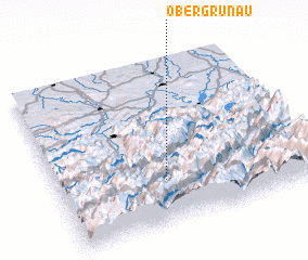 3d view of Obergrünau