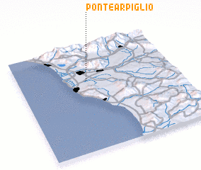 3d view of Ponte Arpiglio