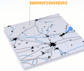 3d view of Bahnhof Suderburg