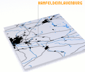 3d view of Hamfelde in Lauenburg