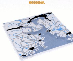 3d view of Heggedal