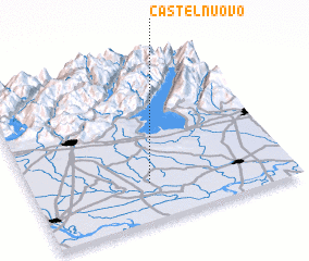 3d view of Castelnuovo