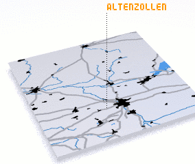 3d view of Altenzollen