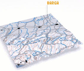 3d view of Barga