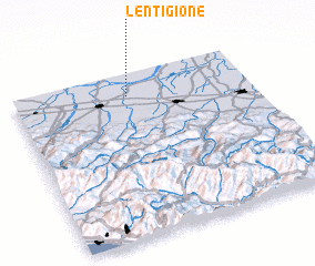 3d view of Lentigione