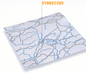 3d view of Nyabéssan