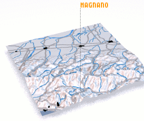 3d view of Magnano