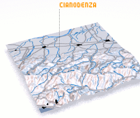 3d view of Ciano dʼEnza