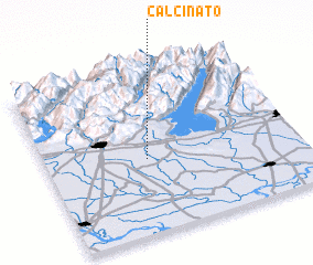 3d view of Calcinato