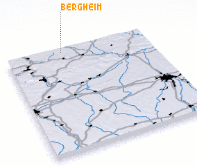 3d view of Bergheim