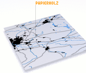 3d view of Papierholz