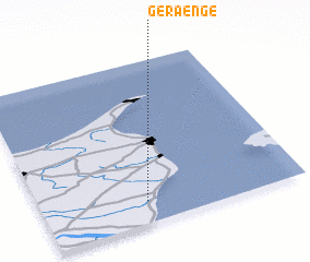 3d view of Gerå Enge