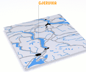 3d view of Gjervika