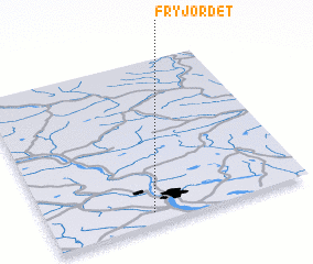 3d view of Fryjordet