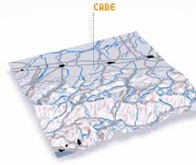 3d view of Cadè