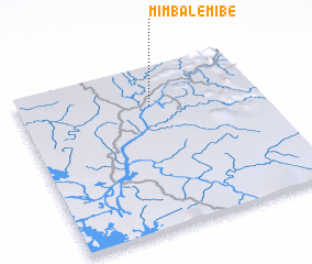 3d view of Mimbalé-Mibé