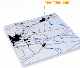 3d view of Groß Pampau