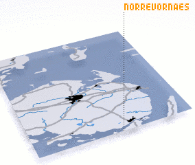 3d view of Nørre Vornæs