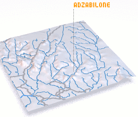 3d view of Adzabilone