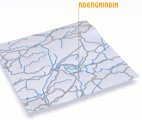 3d view of Ndeng-Mindim