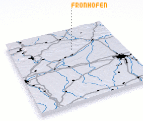 3d view of Fronhofen