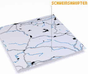 3d view of Schweinshaupten