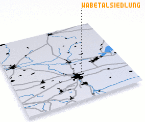 3d view of Wabetalsiedlung