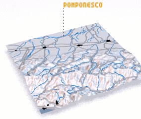 3d view of Pomponesco