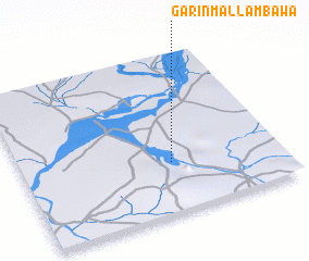 3d view of Garin Mallam Bawa