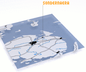 3d view of Sønder Nærå