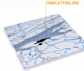 3d view of Charlottenlund