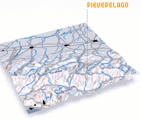 3d view of Pievepelago