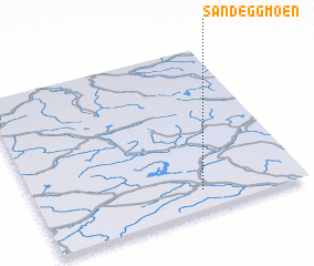 3d view of Sandeggmoen