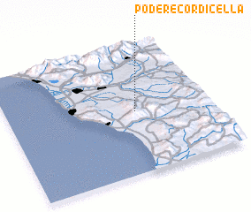 3d view of Podere Cordicella