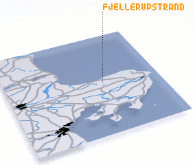 3d view of Fjellerup Strand