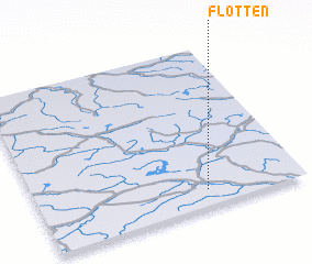 3d view of Fløtten