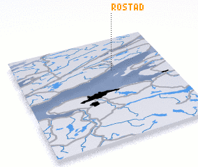 3d view of Røstad