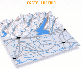 3d view of Castellucchio