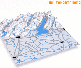 3d view of Volta Mantovana